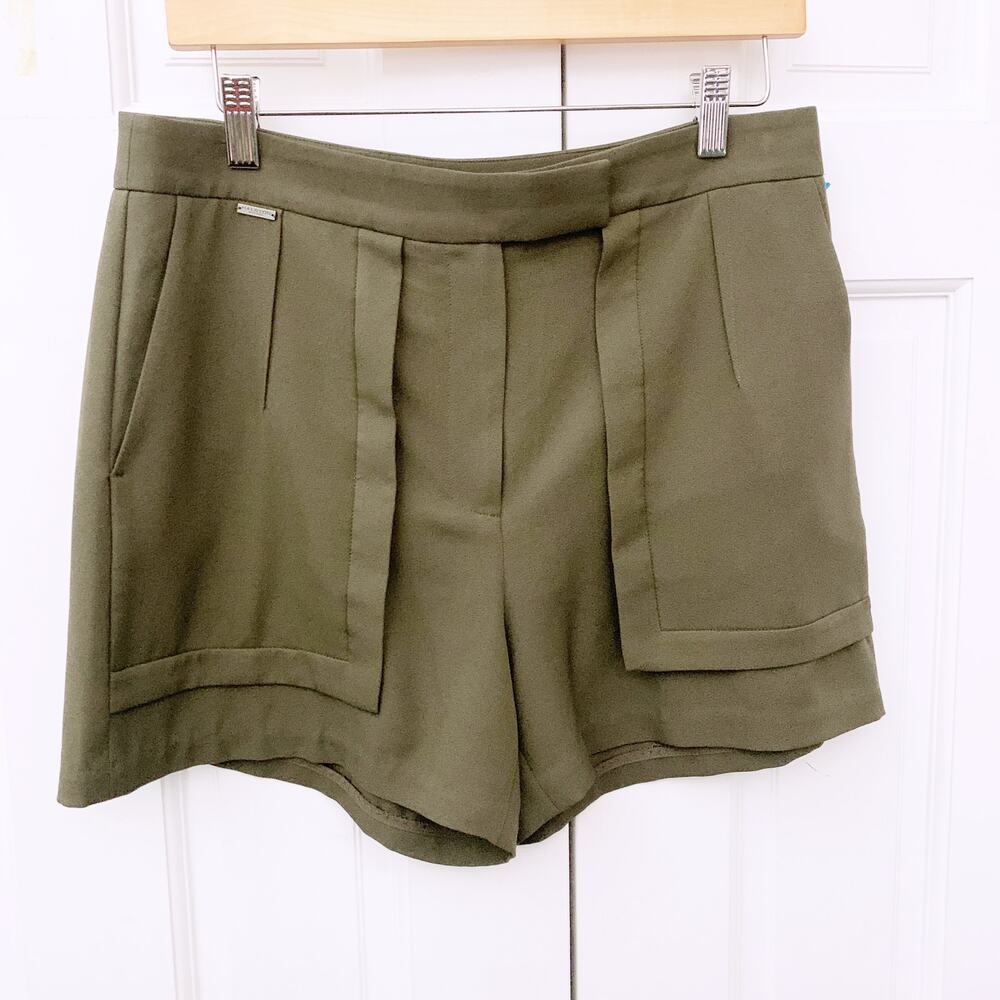 Halston Heritage Patch Pocket Shorts - image 2